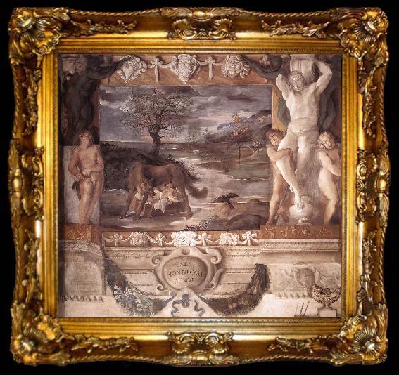 framed  CARRACCI, Lodovico The Stories of Jason (detail) df, ta009-2